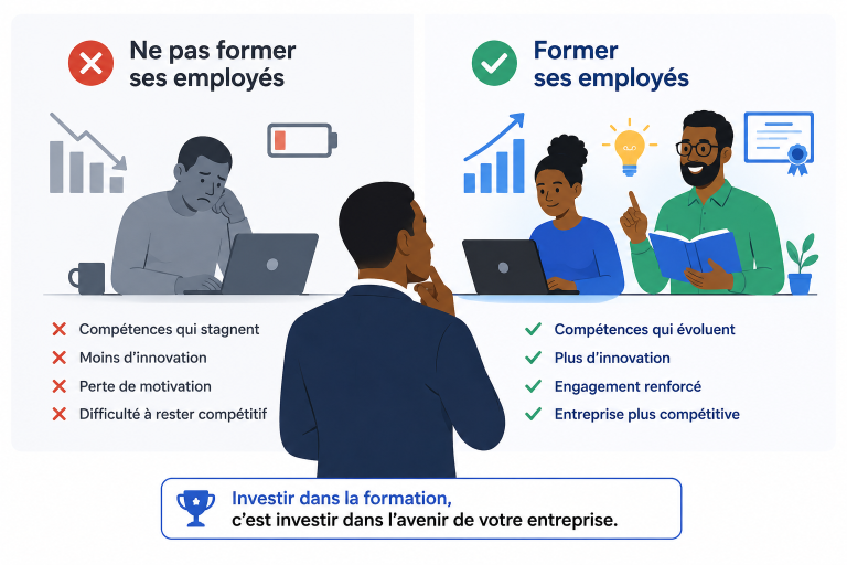 Former ses employés : le vrai risque, c’est de ne pas le faire