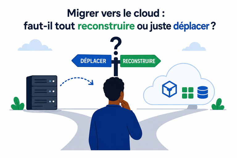 Migrer vers le cloud : faut-il tout reconstruire ou juste déplacer ?